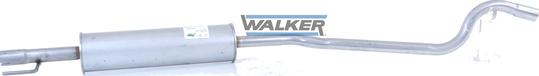 Walker 73350 - Сажевый / частичный фильтр, система выхлопа ОГ avtokuzovplus.com.ua