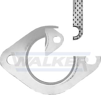 Walker 80053 - Прокладка, труба вихлопного газу autocars.com.ua