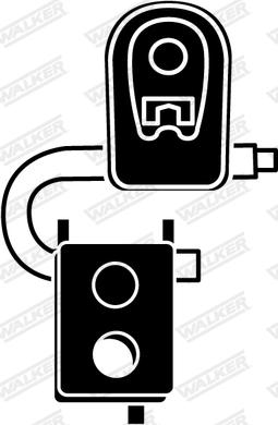 Walker 80259 - Кронштейн, втулка, система выпуска ОГ avtokuzovplus.com.ua