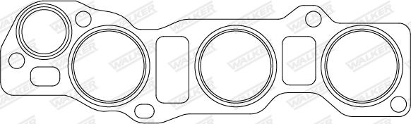 Walker 82930 - Прокладка, труба вихлопного газу autocars.com.ua