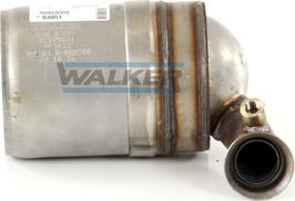 Walker 93051 - Сажевый / частичный фильтр, система выхлопа ОГ avtokuzovplus.com.ua