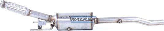 Walker 93157 - Сажі / частковий фільтр, система вихлопу ОГ autocars.com.ua