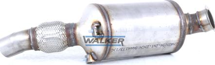 Walker 93186 - Сажевый / частичный фильтр, система выхлопа ОГ avtokuzovplus.com.ua