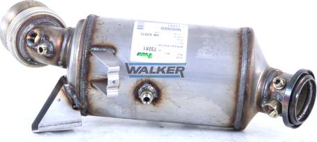 Walker 93281 - Сажевый / частичный фильтр, система выхлопа ОГ avtokuzovplus.com.ua