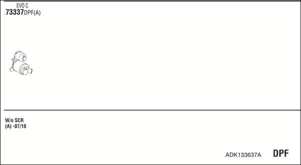 Walker ADK133637A - Система випуску ОГ autocars.com.ua