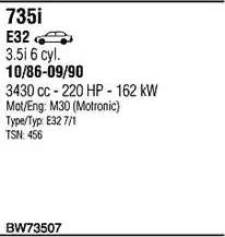 Walker BW73507 - Система випуску ОГ autocars.com.ua