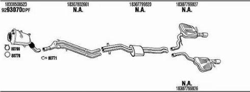 Walker BWK019835A - Система випуску ОГ autocars.com.ua