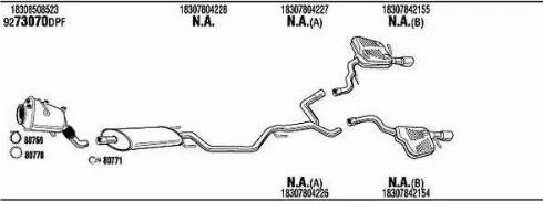 Walker BWK025495B - Система випуску ОГ autocars.com.ua