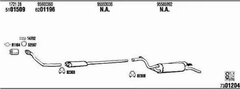Walker CI50009 - Система випуску ОГ autocars.com.ua