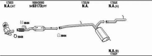 Walker CIK033792AA - Система випуску ОГ autocars.com.ua