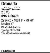 Walker FO61625B - Система випуску ОГ autocars.com.ua