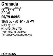 Walker FO61626A - Система випуску ОГ autocars.com.ua