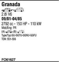 Walker FO61627 - Система випуску ОГ autocars.com.ua