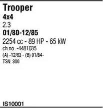 Walker IS10001 - Система випуску ОГ autocars.com.ua