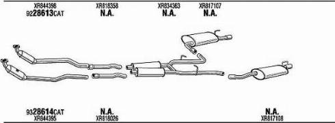 Walker JAK010279E - Система випуску ОГ autocars.com.ua