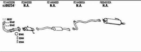 Walker MA20112 - Система випуску ОГ autocars.com.ua