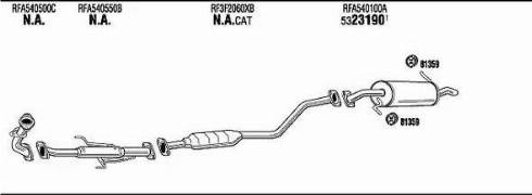 Walker MA41246 - Система випуску ОГ autocars.com.ua