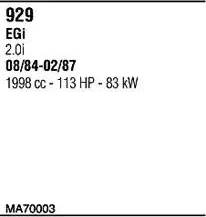 Walker MA70003 - Система випуску ОГ autocars.com.ua