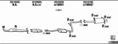 Walker MA70302 - Система випуску ОГ autocars.com.ua