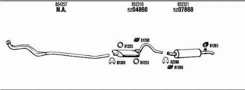 Walker OP50613A - Система випуску ОГ autocars.com.ua