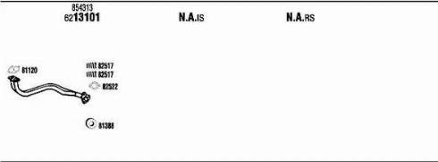 Walker OPT07323A - Система випуску ОГ autocars.com.ua