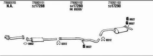 Walker RE35005 - Система випуску ОГ autocars.com.ua