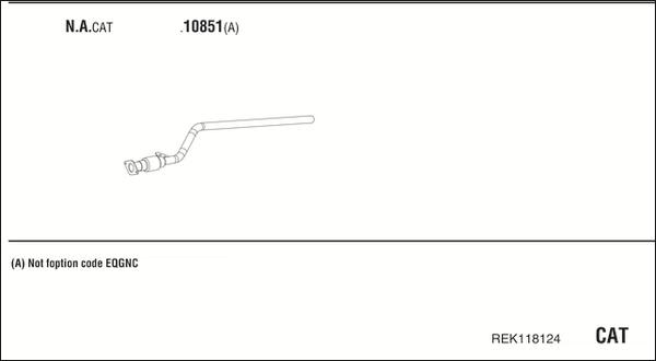 Walker REK118124 - Система випуску ОГ autocars.com.ua