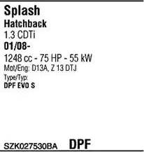 Walker SZK027530BA - Система випуску ОГ autocars.com.ua