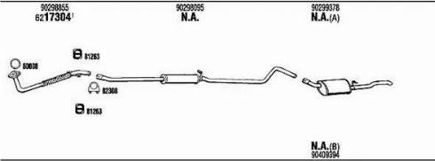 Walker VH20279 - Система випуску ОГ autocars.com.ua