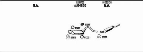 Walker VH50101A - Система випуску ОГ autocars.com.ua