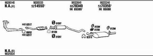 Walker VH50924 - Система випуску ОГ autocars.com.ua