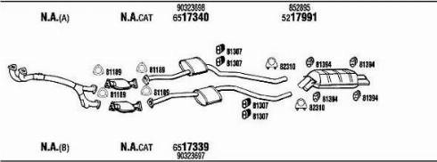 Walker VH86920 - Система випуску ОГ autocars.com.ua