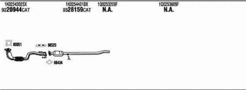 Walker VWH18971 - Система випуску ОГ autocars.com.ua
