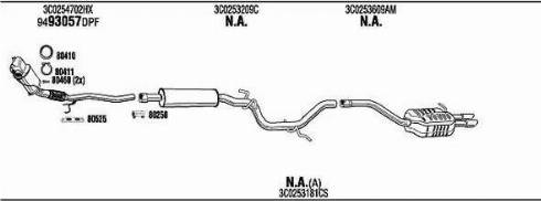 Walker VWK031106A - Система випуску ОГ autocars.com.ua