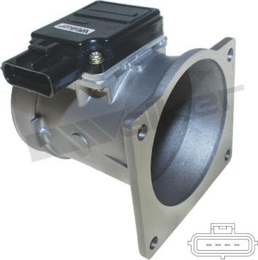 Walker Products 245-1036 - Датчик потоку, маси повітря autocars.com.ua