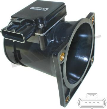 Walker Products 245-1043 - Датчик потоку, маси повітря autocars.com.ua