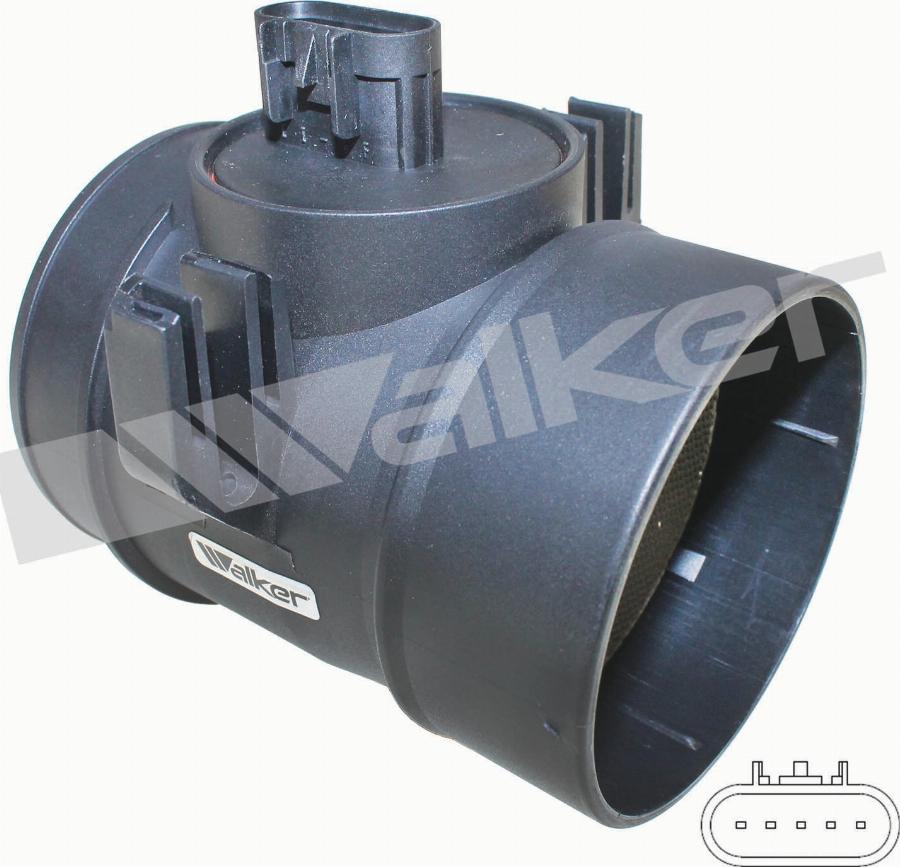 Walker Products 2451131 - Датчик потоку, маси повітря autocars.com.ua