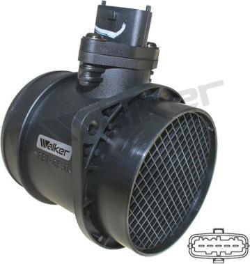 Walker Products 245-1144 - Датчик потоку, маси повітря autocars.com.ua