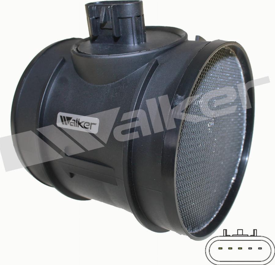 Walker Products 2451149 - Датчик потоку, маси повітря autocars.com.ua