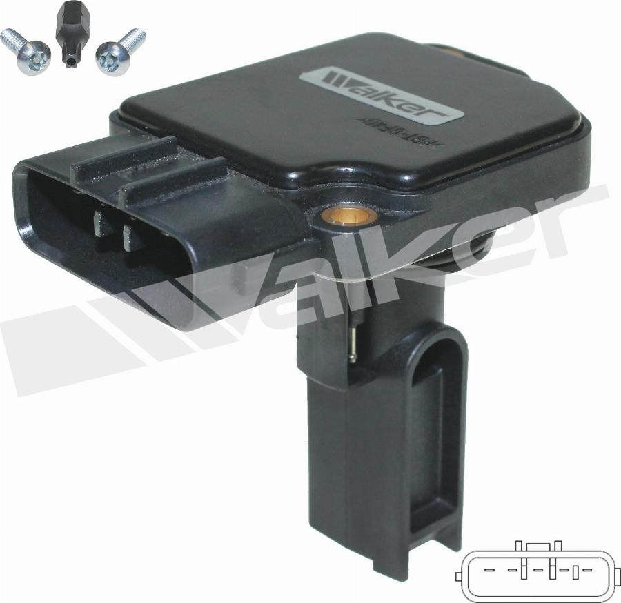 Walker Products 245-1192 - Датчик потоку, маси повітря autocars.com.ua