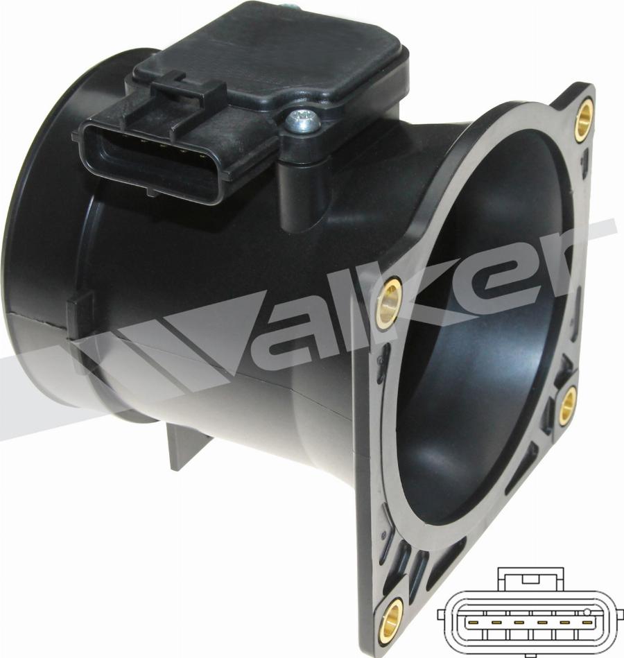 Walker Products 245-1204 - Датчик потоку, маси повітря autocars.com.ua