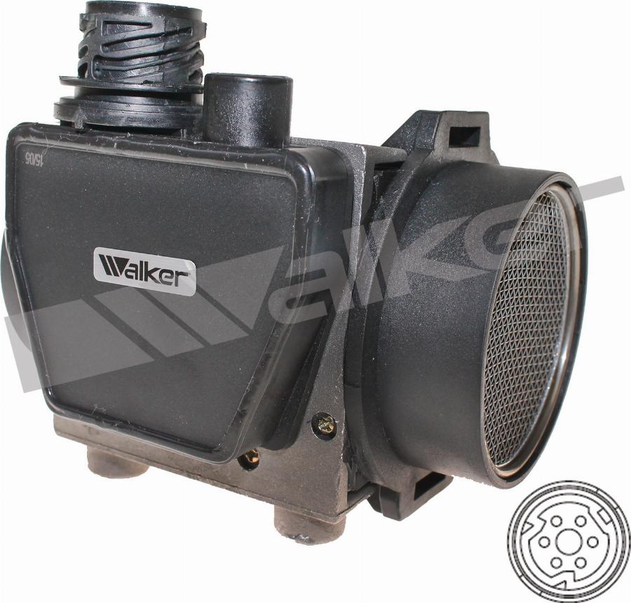 Walker Products 245-1208 - Датчик потоку, маси повітря autocars.com.ua