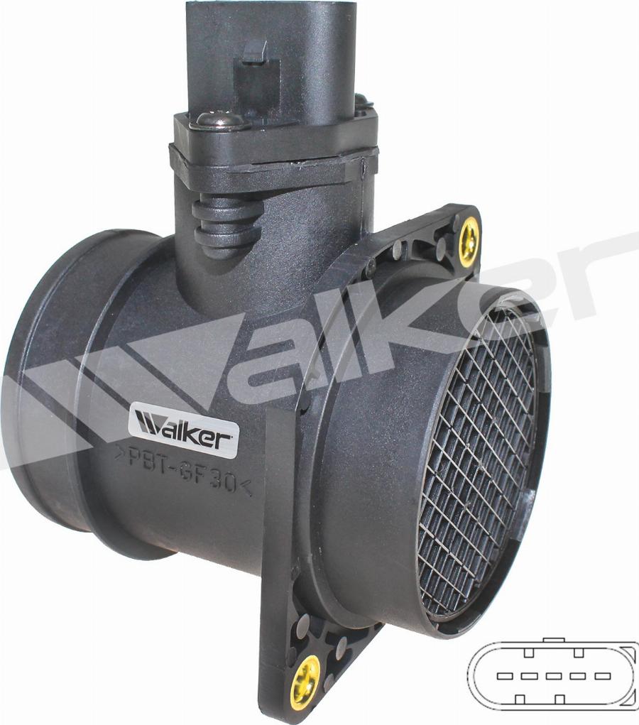 Walker Products 245-1217 - Датчик потока, массы воздуха autodnr.net