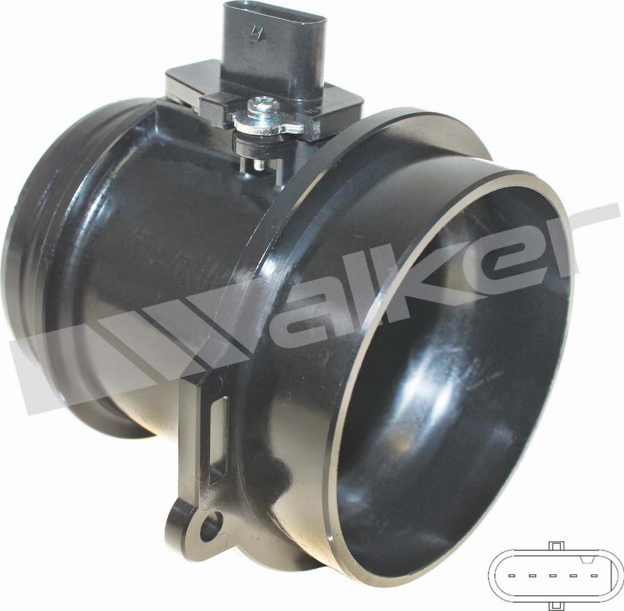 Walker Products 245-1254 - Датчик потоку, маси повітря autocars.com.ua