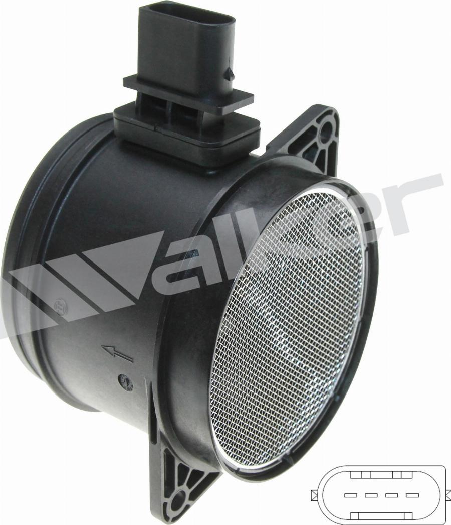 Walker Products 245-1299 - Датчик потоку, маси повітря autocars.com.ua