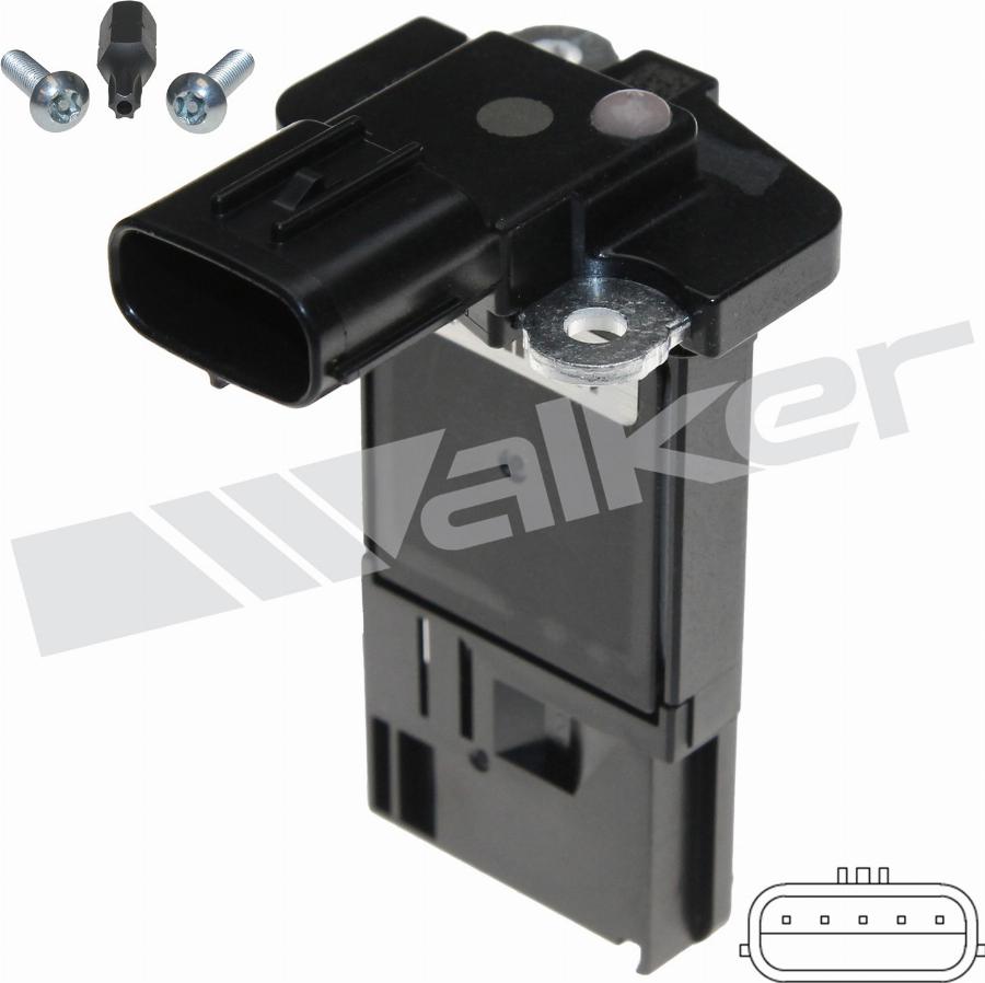 Walker Products 245-1431 - Датчик потоку, маси повітря autocars.com.ua