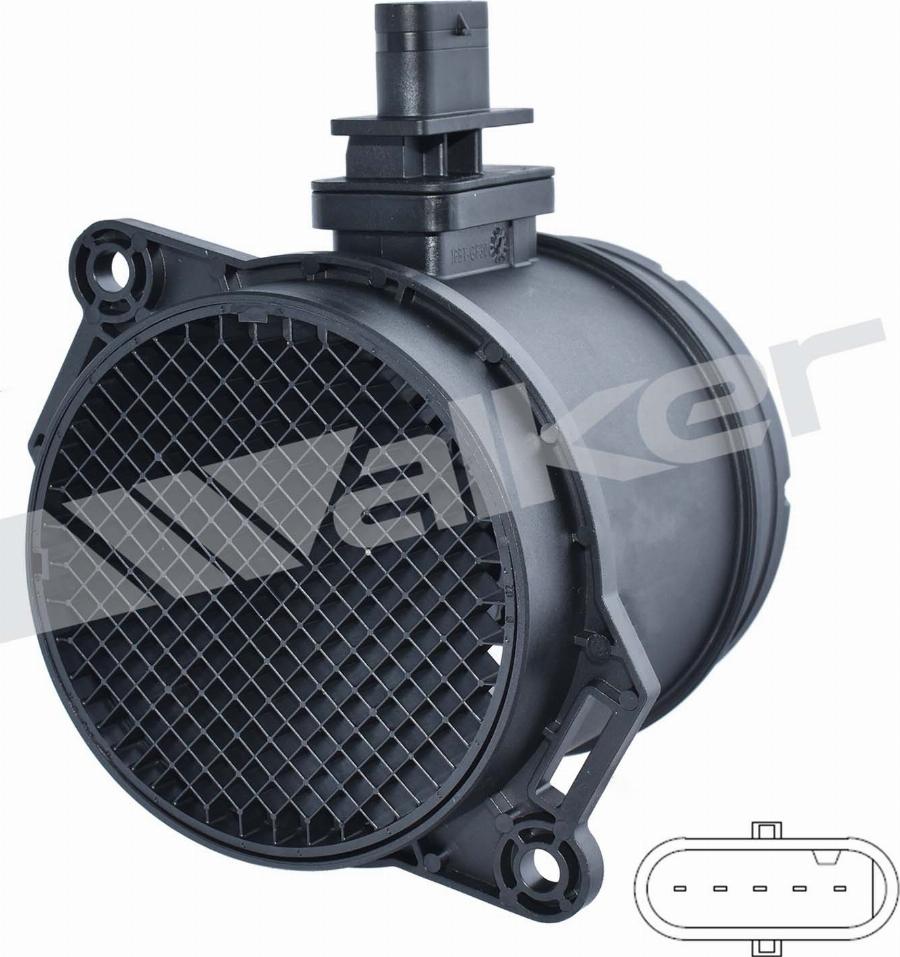 Walker Products 245-1451 - Датчик потоку, маси повітря autocars.com.ua