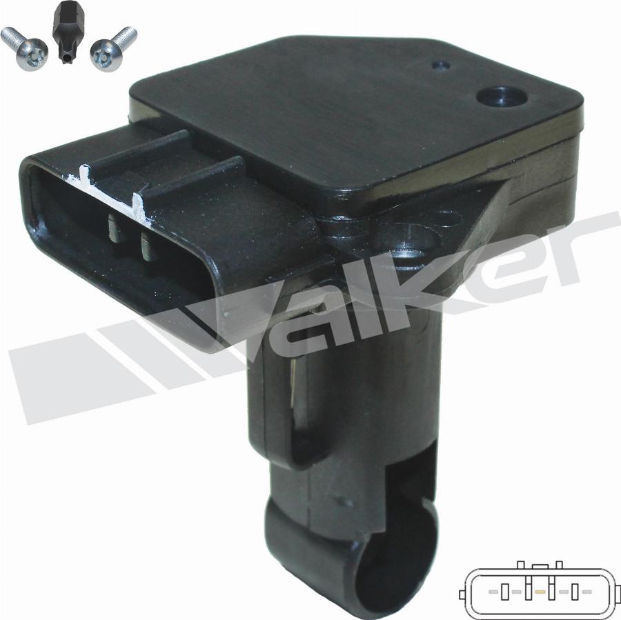 Walker Products 245-1662 - Датчик потоку, маси повітря autocars.com.ua