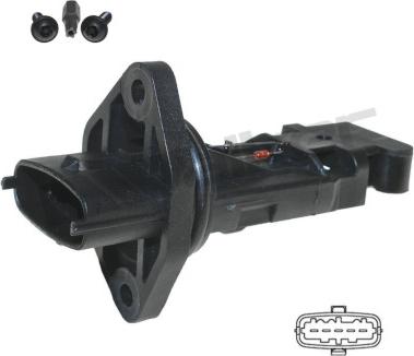 Walker Products 245-2088 - Датчик потоку, маси повітря autocars.com.ua