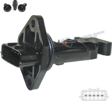 Walker Products 245-2160 - Датчик потоку, маси повітря autocars.com.ua